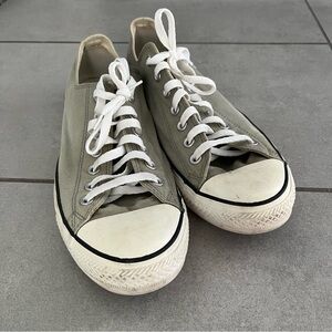 Converse Chuck Taylor Sage Green Low Top Men’s Canvas Sneakers Size 11